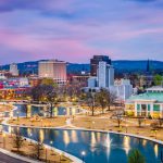 Huntsville, Alabama, USA Skyline